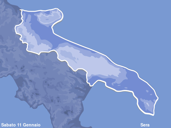 Previsioni Meteo Puglia Sera