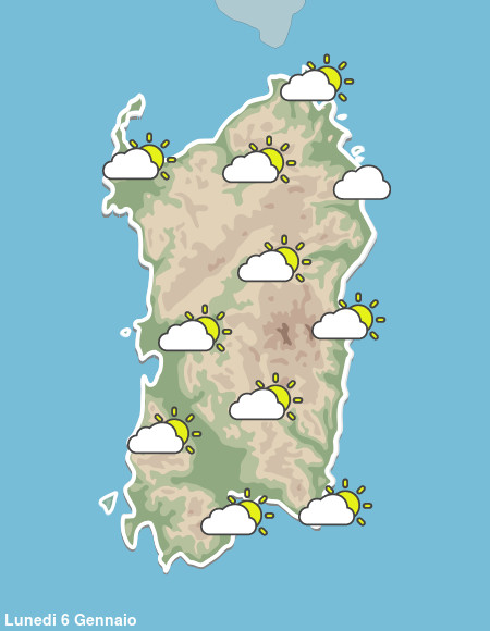 Previsioni Meteo Sardegna