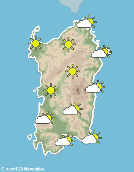 Previsioni Meteo Sardegna