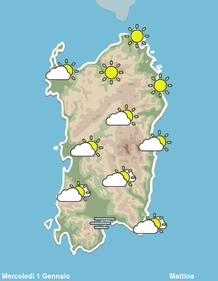 Previsioni Meteo Sardegna Mattina