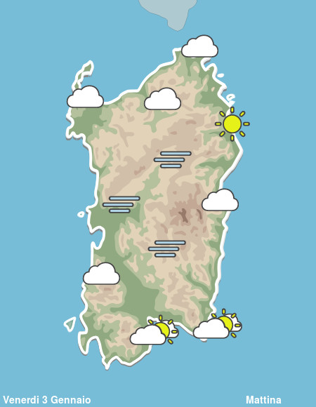 Previsioni Meteo Sardegna Mattina