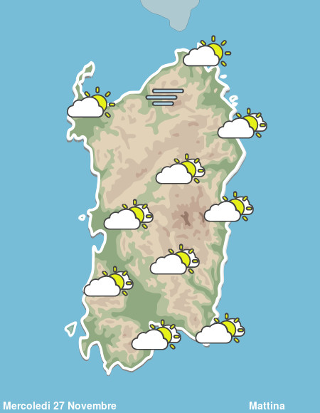 Previsioni Meteo Sardegna Mattina