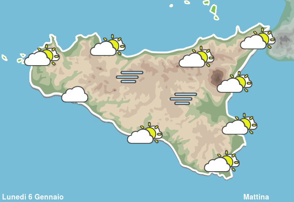 Previsioni Meteo Sicilia Mattina