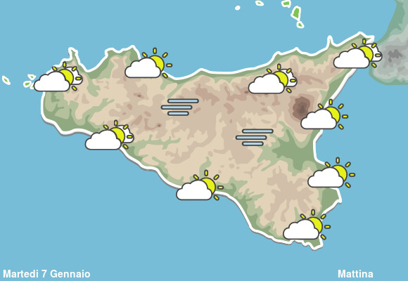 Previsioni Meteo Sicilia Mattina