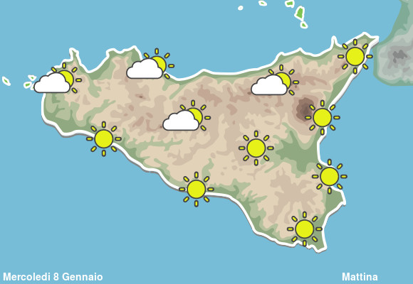 Previsioni Meteo Sicilia Mattina