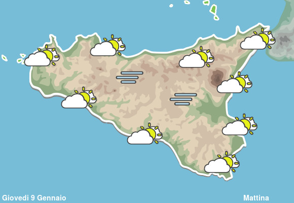 Previsioni Meteo Sicilia Mattina