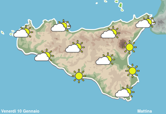 Previsioni Meteo Sicilia Mattina