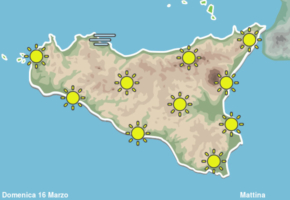 Previsioni Meteo Sicilia Mattina