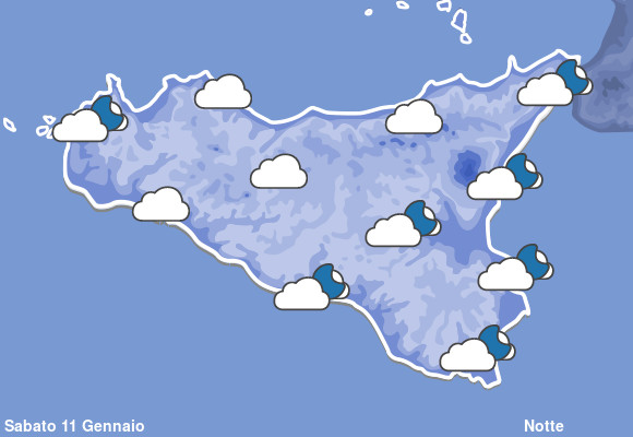 Previsioni Meteo Sicilia Notte