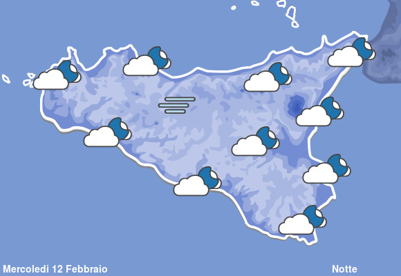 Previsioni Meteo Sicilia Notte