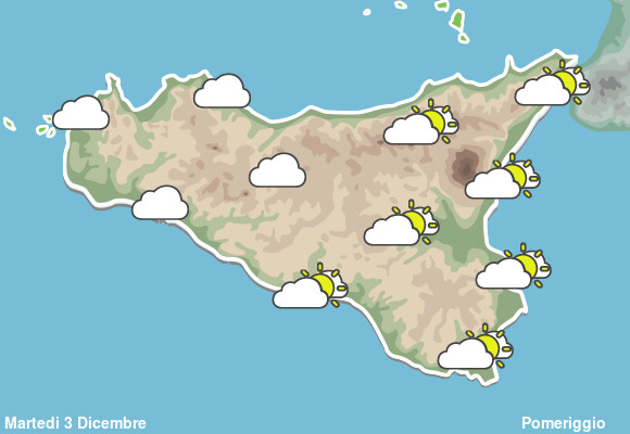 Previsioni Meteo Sicilia Pomeriggio