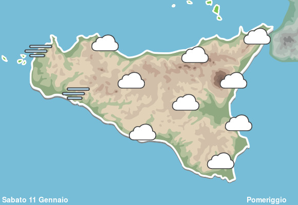 Previsioni Meteo Sicilia Pomeriggio