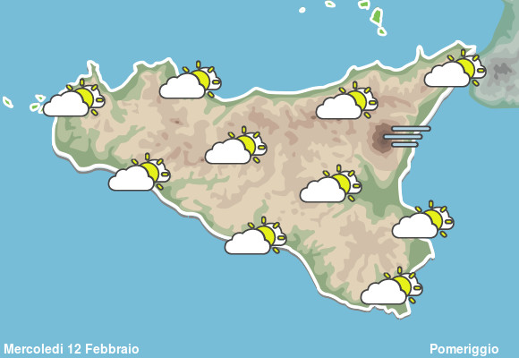 Previsioni Meteo Sicilia Pomeriggio