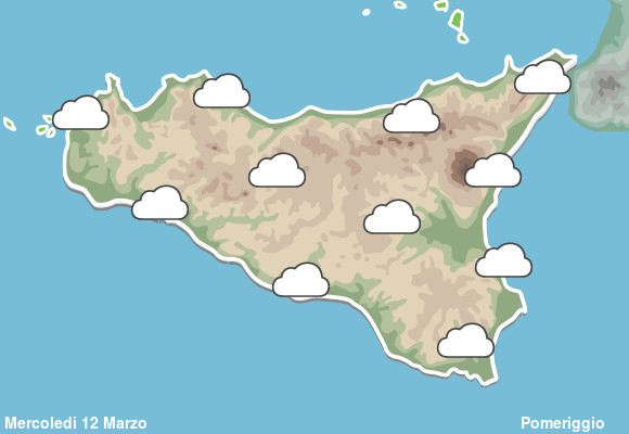 Previsioni Meteo Sicilia Pomeriggio