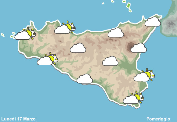 Previsioni Meteo Sicilia Pomeriggio