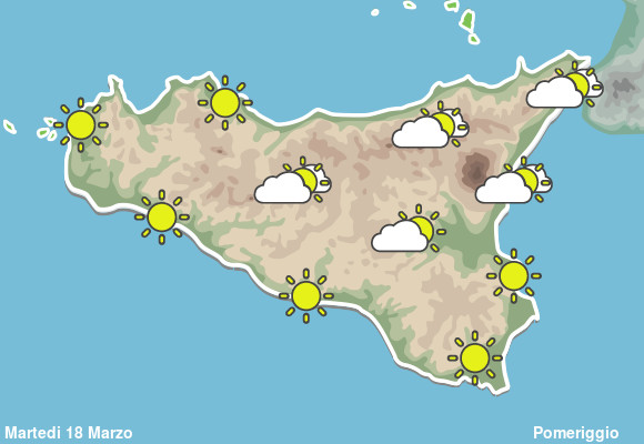 Previsioni Meteo Sicilia Pomeriggio