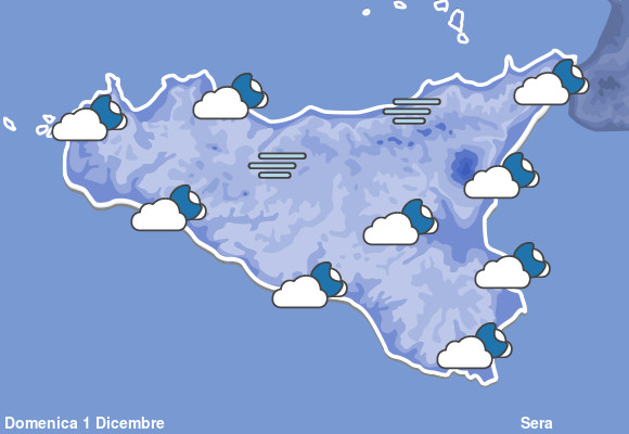 Previsioni Meteo Sicilia Sera