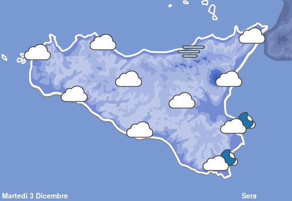 Previsioni Meteo Sicilia Sera