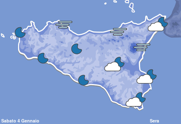 Previsioni Meteo Sicilia Sera