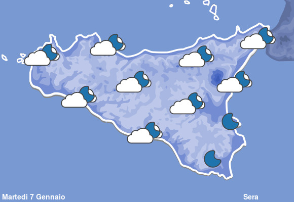 Previsioni Meteo Sicilia Sera