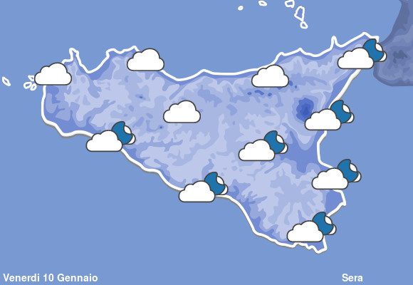 Previsioni Meteo Sicilia Sera