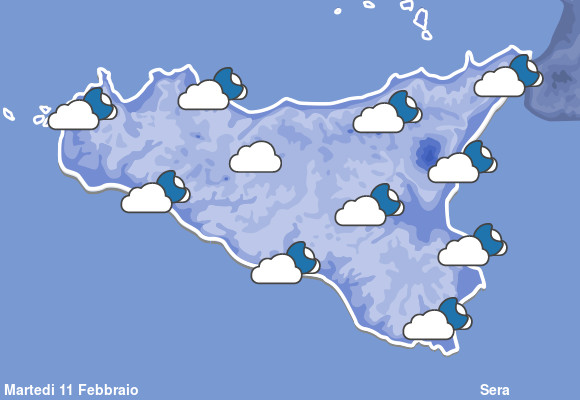 Previsioni Meteo Sicilia Sera