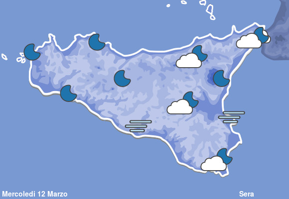 Previsioni Meteo Sicilia Sera