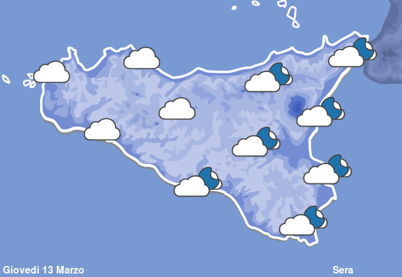 Previsioni Meteo Sicilia Sera