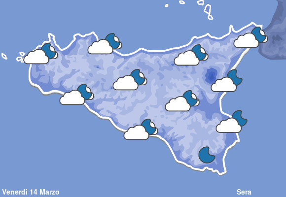 Previsioni Meteo Sicilia Sera