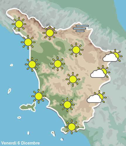 Previsioni Meteo Toscana