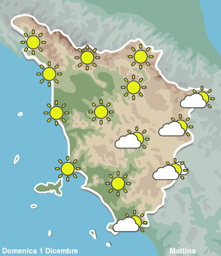 Previsioni Meteo Toscana Mattina