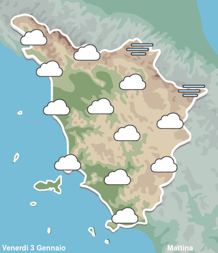 Previsioni Meteo Toscana Mattina