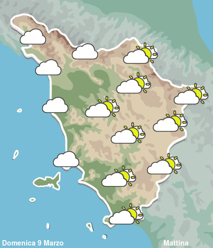 Previsioni Meteo Toscana Mattina