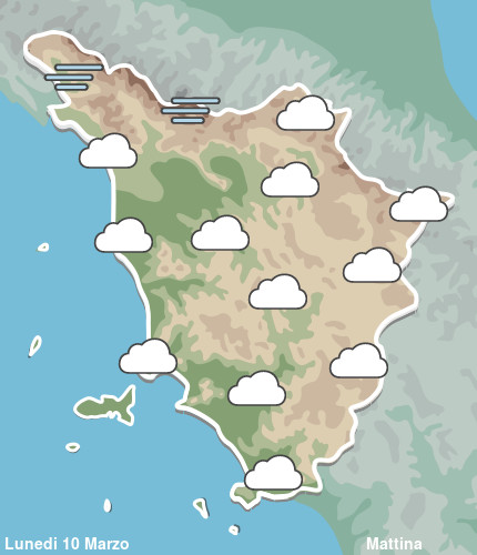 Previsioni Meteo Toscana Mattina