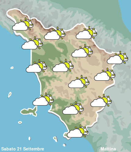 Previsioni Meteo Toscana Mattina