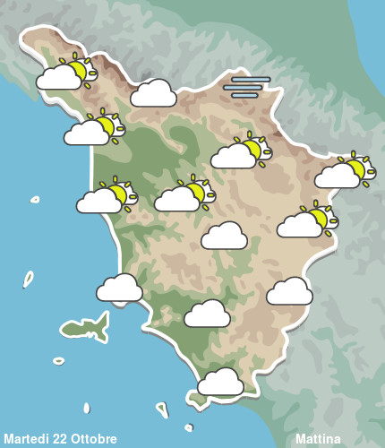 Previsioni Meteo Toscana Mattina