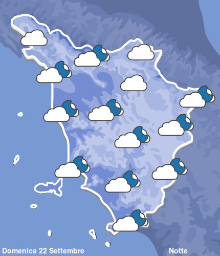 Previsioni Meteo Toscana Notte