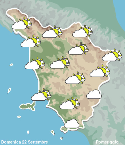 Previsioni Meteo Toscana Pomeriggio