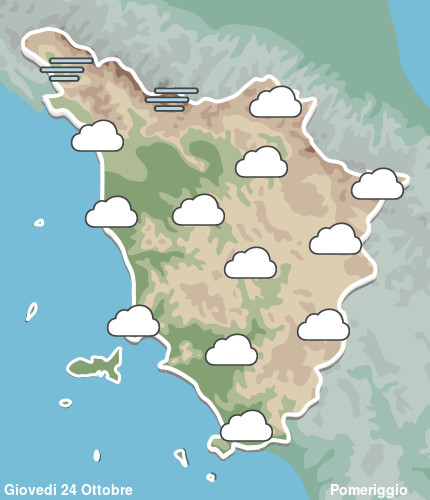 Previsioni Meteo Toscana Pomeriggio