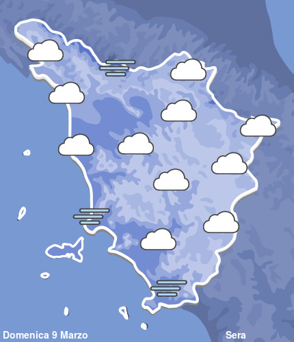 Previsioni Meteo Toscana Sera