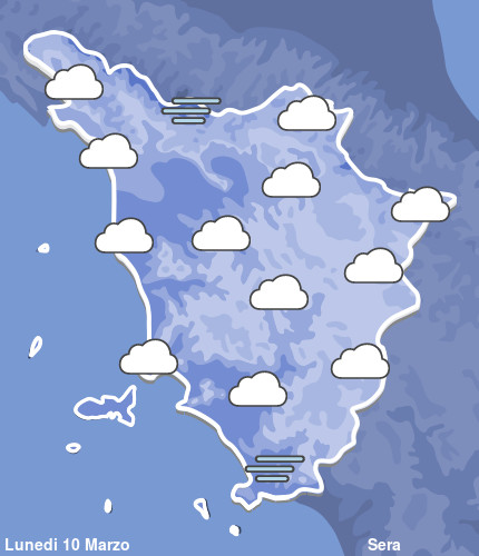 Previsioni Meteo Toscana Sera