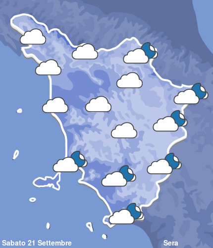 Previsioni Meteo Toscana Sera