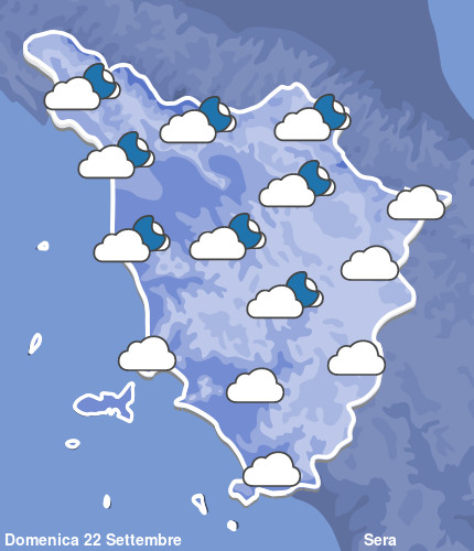 Previsioni Meteo Toscana Sera