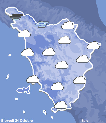 Previsioni Meteo Toscana Sera