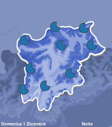 Previsioni Meteo Trentino Alto Adige Notte