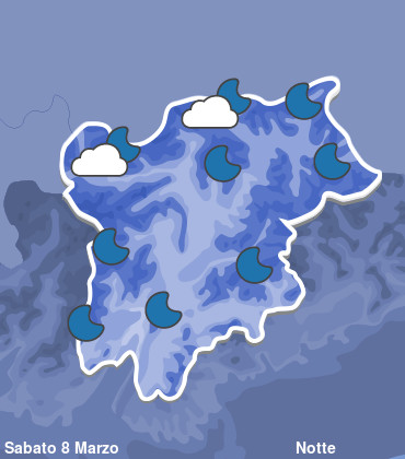 Previsioni Meteo Trentino Alto Adige Notte