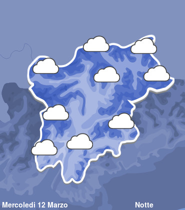 Previsioni Meteo Trentino Alto Adige Notte