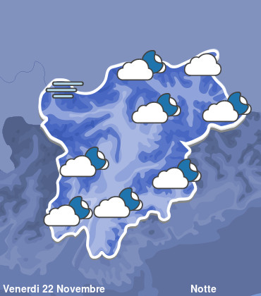 Previsioni Meteo Trentino Alto Adige Notte