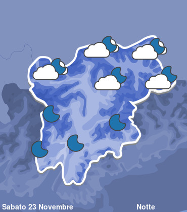 Previsioni Meteo Trentino Alto Adige Notte