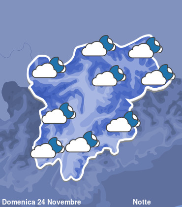 Previsioni Meteo Trentino Alto Adige Notte